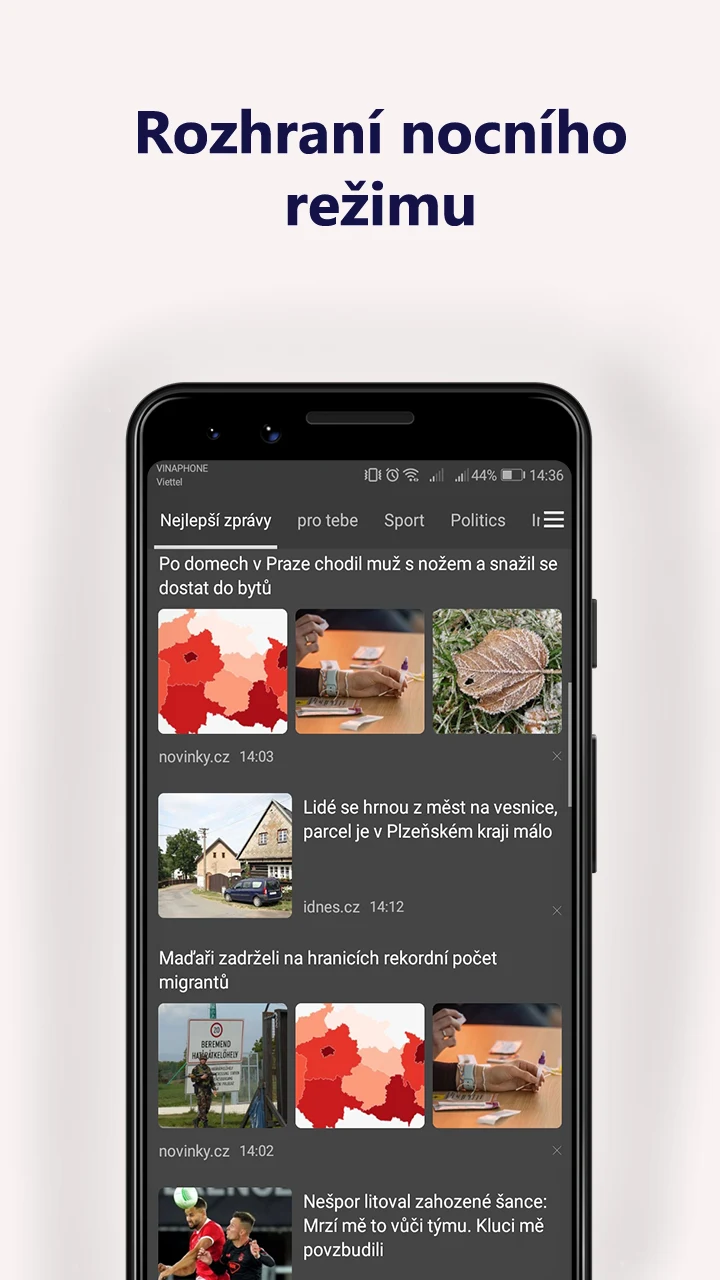 České Zprávy (Novinky) screenshot