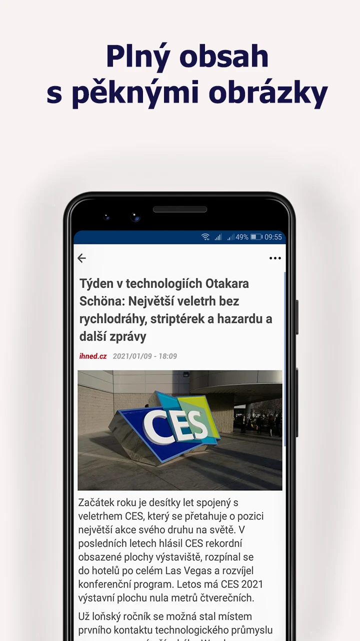 České Zprávy (Novinky) screenshot